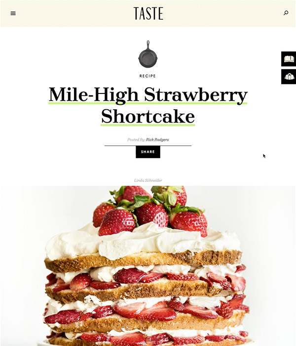 new taste website shot